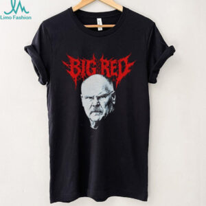 Andy Reid big face Death Metal Big Red Kansas City Chiefs NFL Football shirt