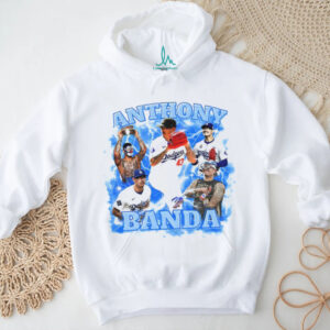 Anthony Banda Los Angeles Dodgers Baseball MLB storm graphic shirt