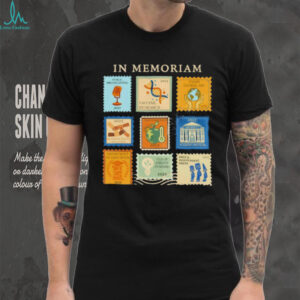 Anti Fascism Retro In Memoriam stamp shirt