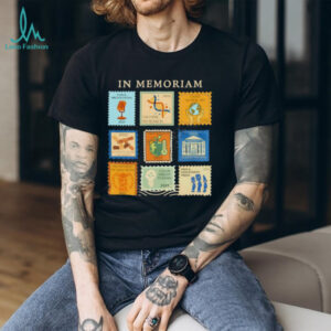 Anti Fascism Retro In Memoriam stamp shirt