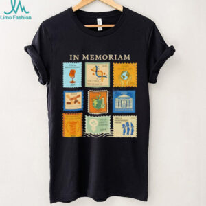 Anti Fascism Retro In Memoriam stamp shirt