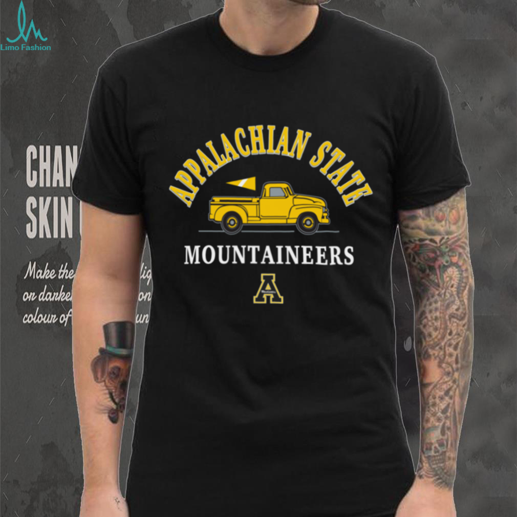 Appalachian State Mountaineers Truck Logo College Spirit TShirt Appalachian State Mountaineers Truck Logo College Spirit TShirt