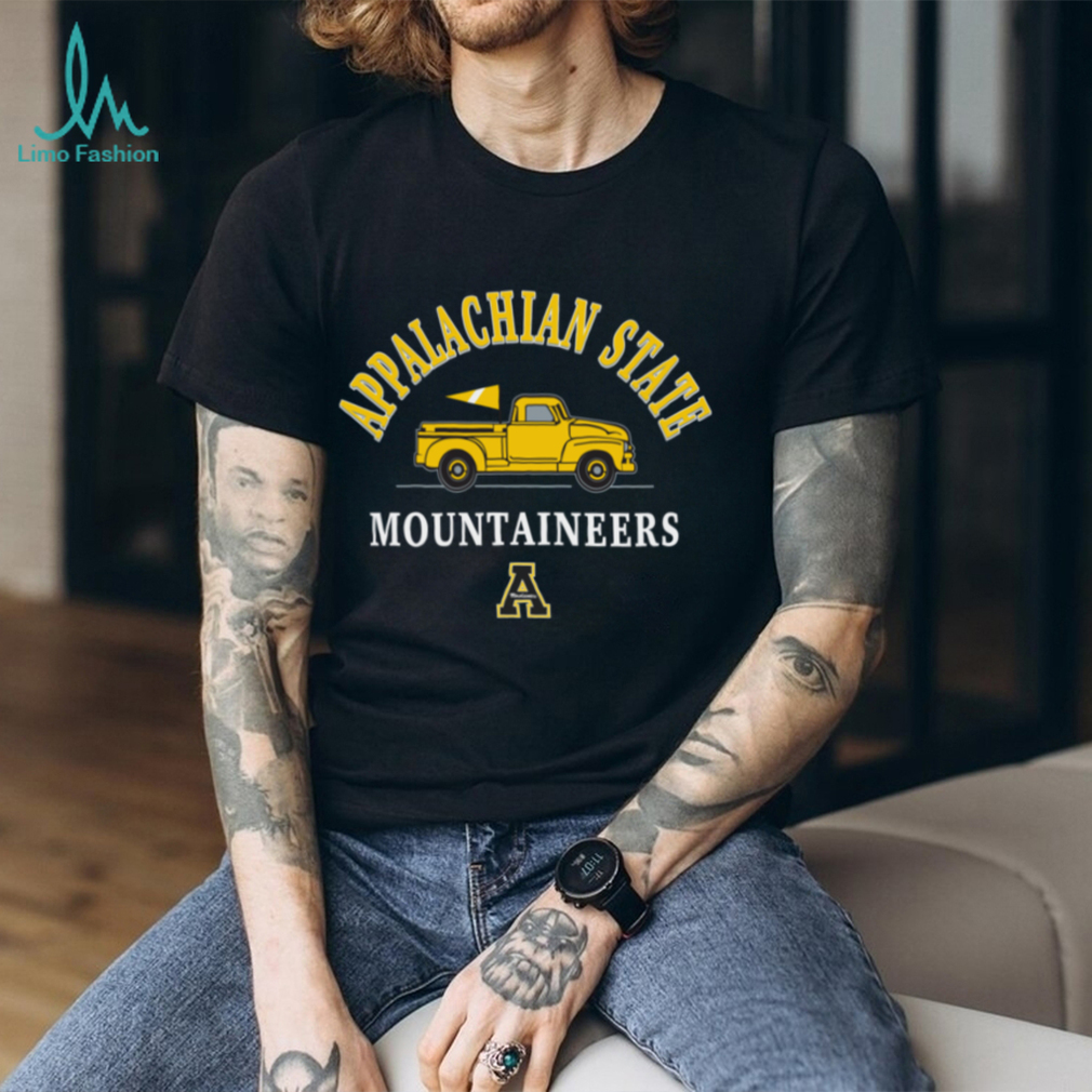 Appalachian State Mountaineers Truck Logo College Spirit TShirt Appalachian State Mountaineers Truck Logo College Spirit TShirt