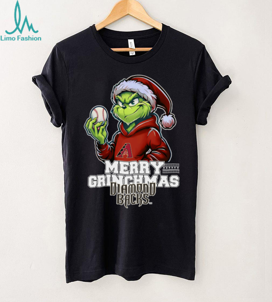 Arizona Diamondbacks Grinch Christmas T Shirt Merry Christmas Baseball Tee