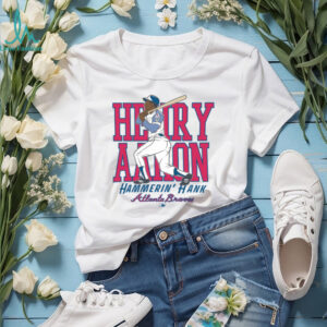 Atlanta Braves Hank Aaron Cooperstown Player T Shirt Hoodie