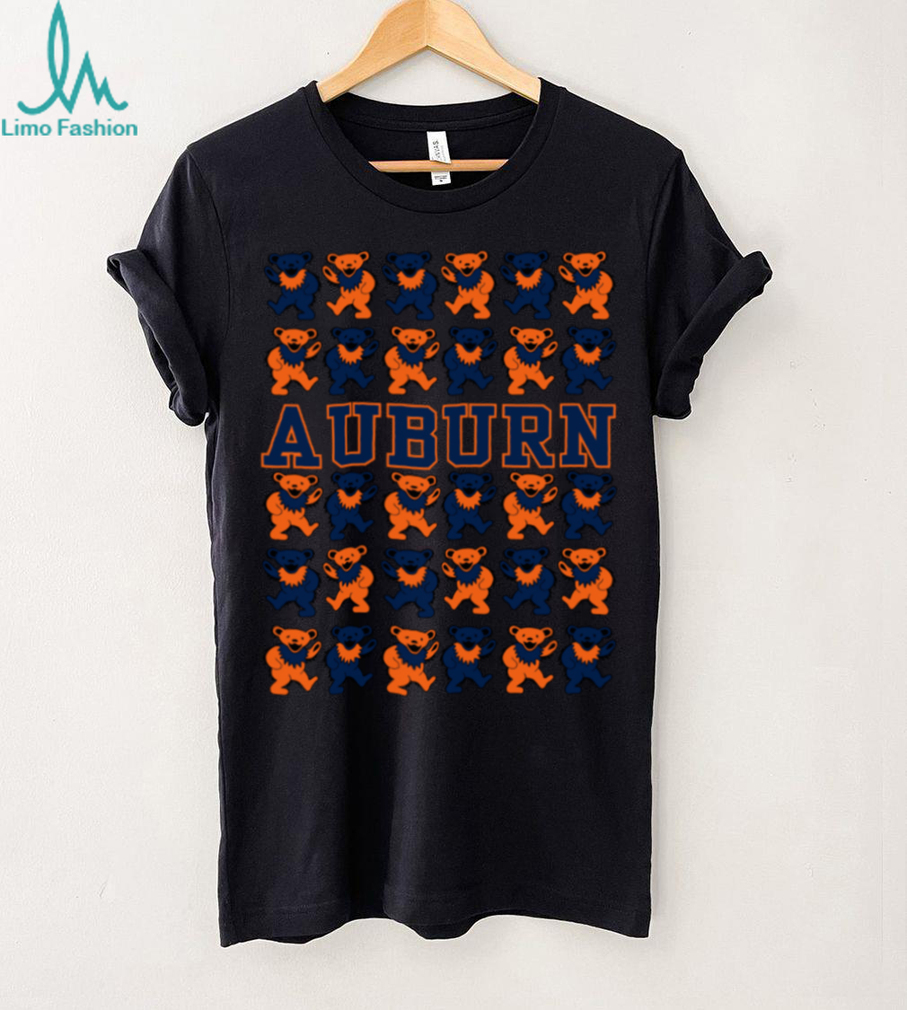 Auburn Grateful Dead Dancing Bears Logo Shirt Auburn Grateful Dead Dancing Bears Logo Shirt