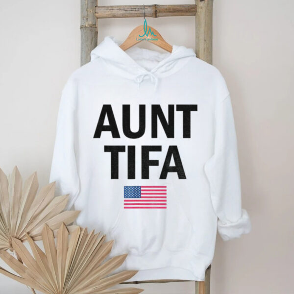 Aunt Tifa Political Parody American flag shirt