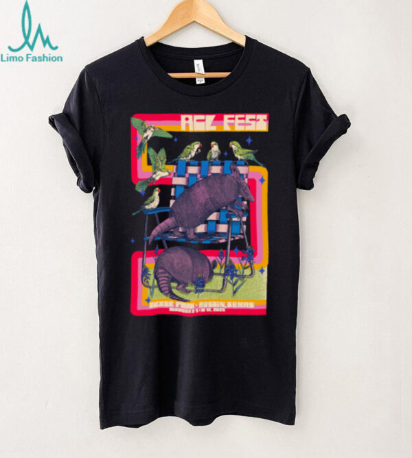 Austin City Limits Festival Dillo Lineup Tee ClShirt