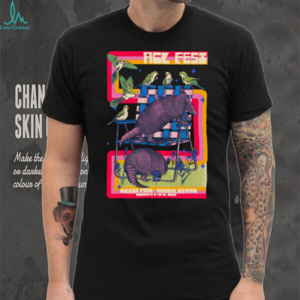 Austin City Limits Festival Dillo Lineup Tee ClShirt