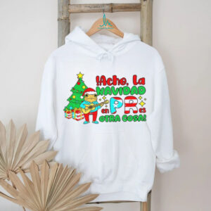 Bad Bunny Puerto Rican Acho La Navidad En PR Es Otra Cosa Merry Christmas shirt