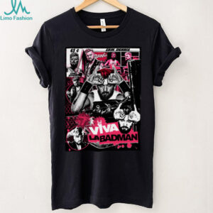 Bad Man Erik Dennis Badman Collage T Shirt Wrestling Tees
