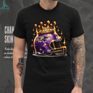 Baltimore Ravens King Crown Helmet T Shirt