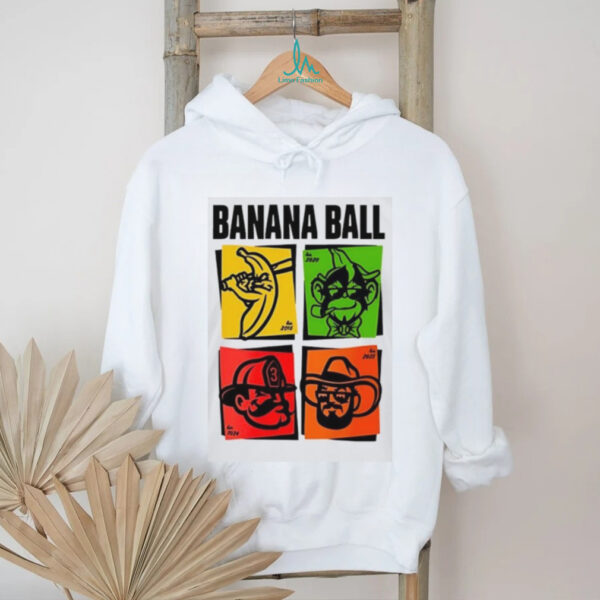 Banana Ball Characters T Shirt