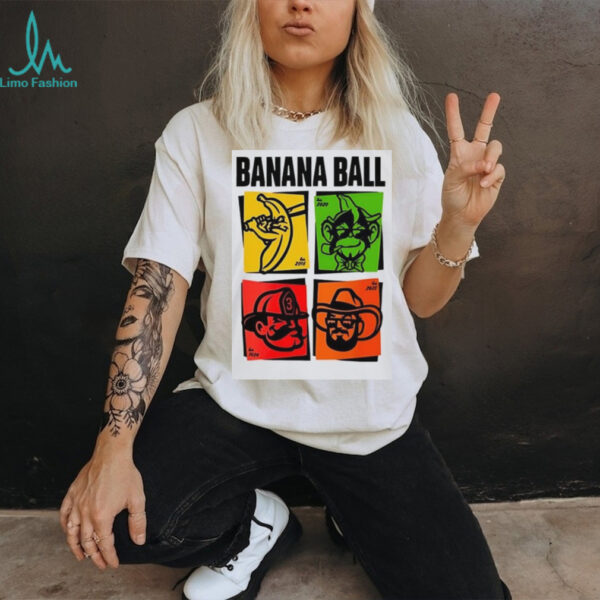 Banana Ball Characters T Shirt