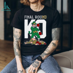 Barstool Sports Final Round KO Notre Dame Fighting Irish Football T Shirt