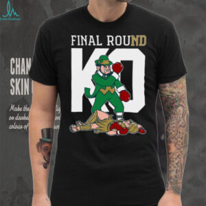Barstool Sports Final Round KO Notre Dame Fighting Irish Football T Shirt
