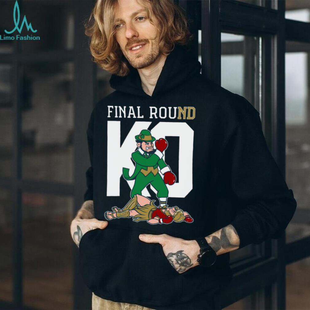 Barstool Sports Final Round KO Notre Dame Fighting Irish Football T Shirt Barstool Sports Final Round KO Notre Dame Fighting Irish Football T Shirt