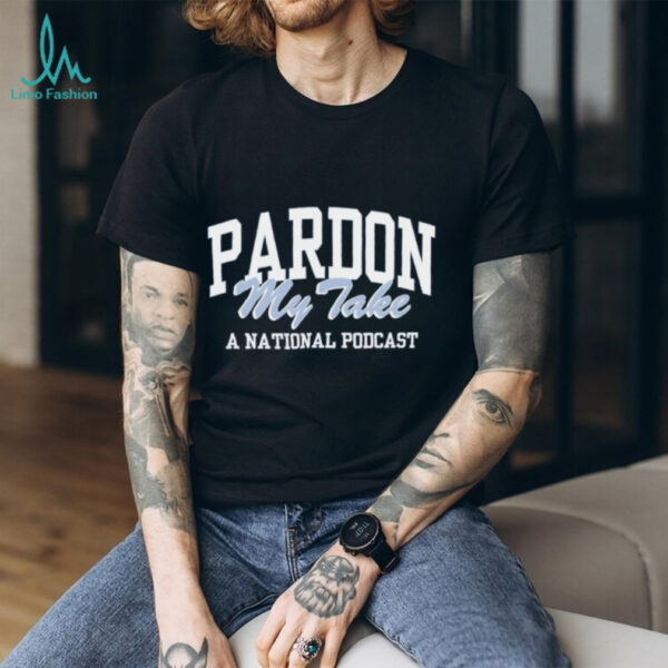Barstool Sports Store Pardon My Take A National Podcast Tee Shirt