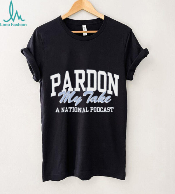 Barstool Sports Store Pardon My Take A National Podcast Tee Shirt