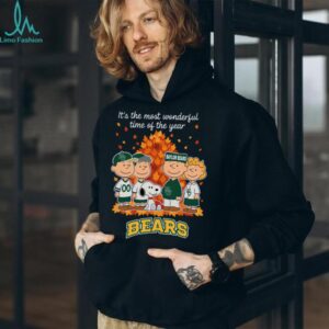 Baylor Bears x Peanuts Fall T Shirt It’s the Most Wonderful Time of the Year