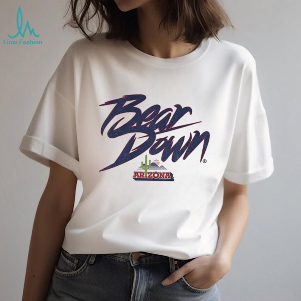 Bear Down Cactus logo Arizona Wildcats football 2025 shirt Bear Down Cactus logo Arizona Wildcats football 2025 shirt
