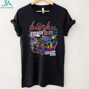 Blink 182 Live At Palm Desert California Night 1 Venue At Acrisure Arena On October 4 2025 Missionary Impossible Tour 25 T shirt