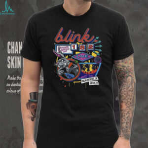 Blink 182 Live At Palm Desert California Night 1 Venue At Acrisure Arena On October 4 2025 Missionary Impossible Tour 25 T shirt