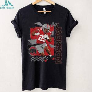 Bo Jackson Ohio State Buckeyes NCAA Football Retro 90s T Shirt