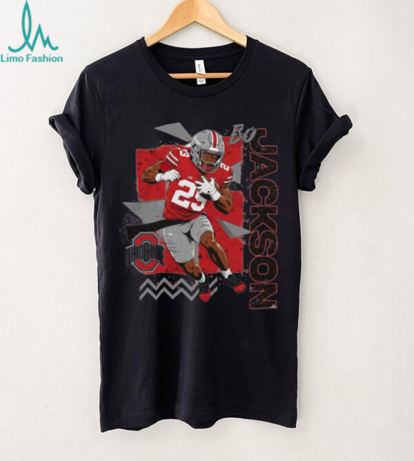 Bo Jackson Ohio State Buckeyes NCAA Football Retro 90s T Shirt