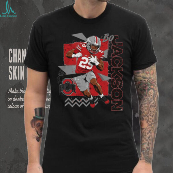 Bo Jackson Ohio State Buckeyes NCAA Football Retro 90s T Shirt