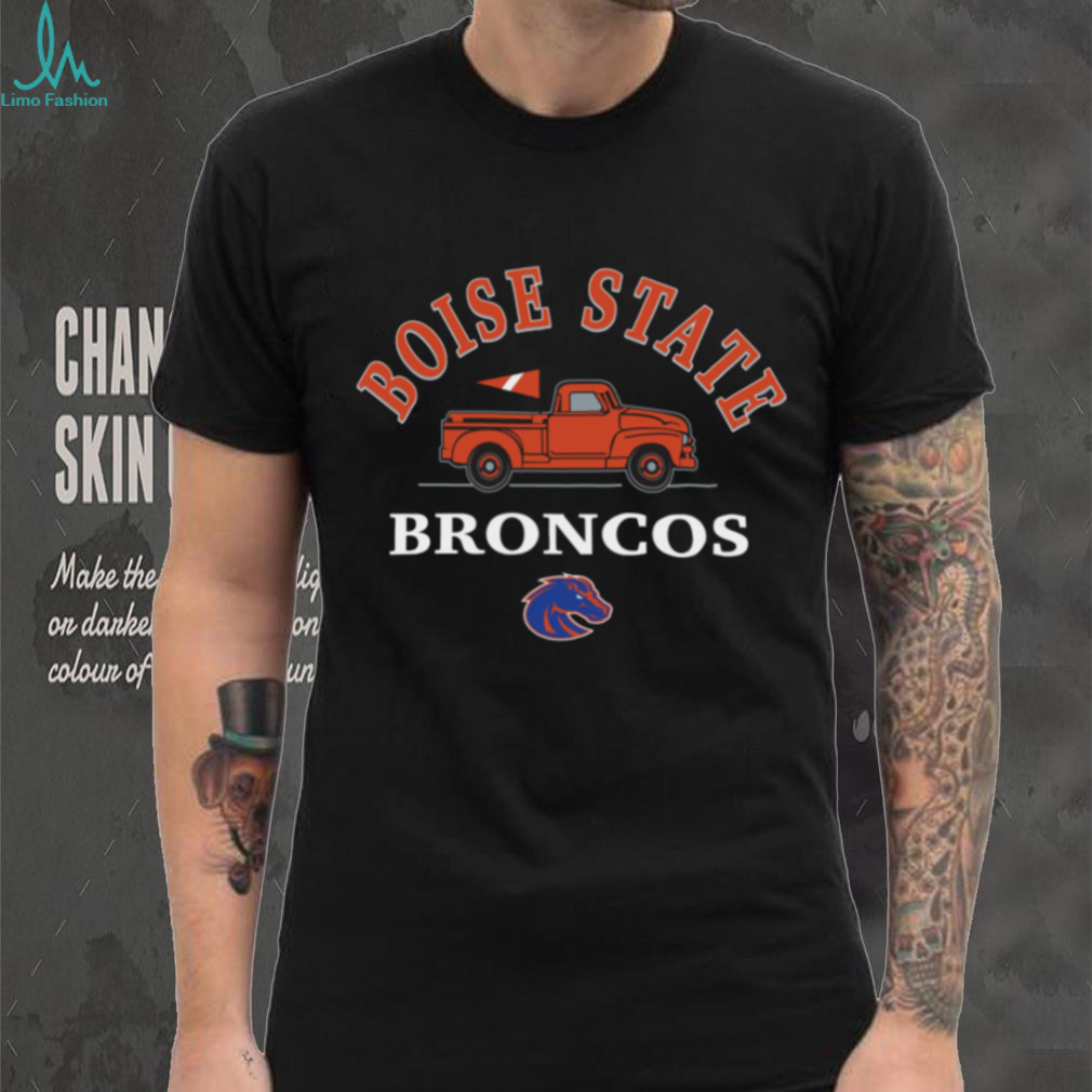 Boise State Broncos Truck Logo College Spirit TShirt Boise State Broncos Truck Logo College Spirit TShirt