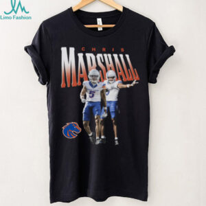 Boise State Football Chris Marshall Illustrated T Shirt