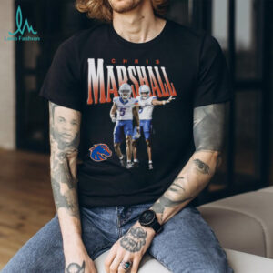 Boise State Football Chris Marshall Illustrated T Shirt