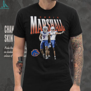 Boise State Football Chris Marshall Illustrated T Shirt