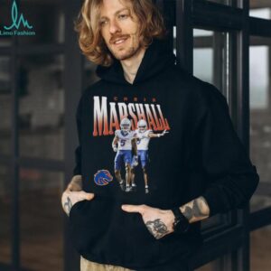 Boise State Football Chris Marshall Illustrated T Shirt