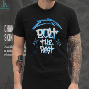 Bolt The Rest Los Angeles Chargers logo NFL 2025 shirt