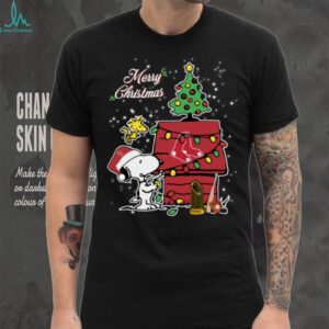 Boston Red Sox Merry Christmas With Snoopy Baby T Shirt