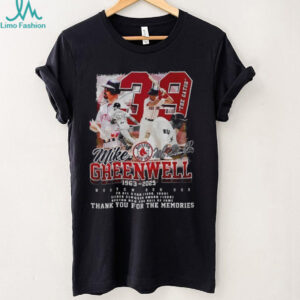 Boston Red Sox Mike Greenwell 1963 2025 Thank You For The Memories signature shirt
