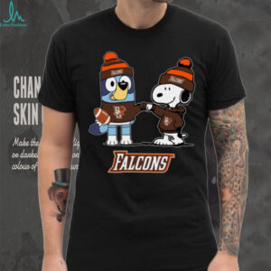Bowling Green Falcons x Snoopy Bluey Christmas Football NCAA TShirt