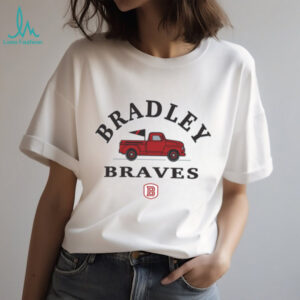 Bradley Braves Truck Logo College Spirit TShirt