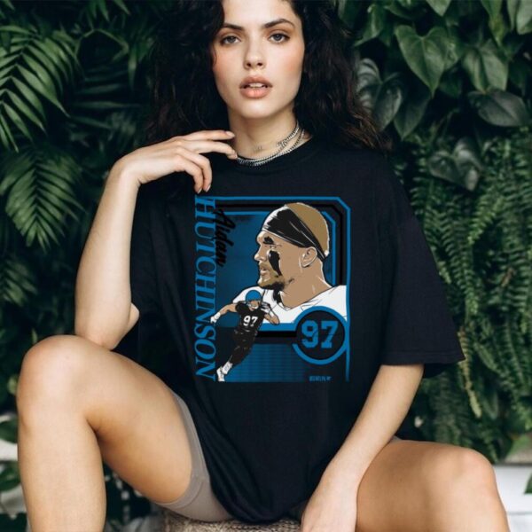 Breakingt Shop Aidan Hutchinson Collage Frame T Shirt