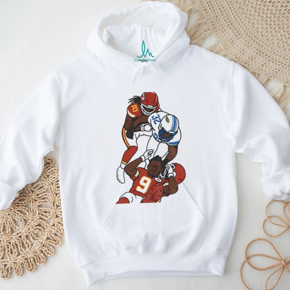 Brian Branch vs Juju Smith Schuster Detroit Lions Chiefs shirt Brian Branch vs Juju Smith Schuster Detroit Lions Chiefs shirt