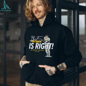 Brice Turang The Brice is Right Milwaukee Brewers MLB Slash Line Signature Shirt