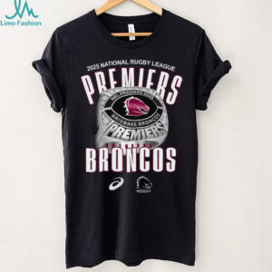 Brisbane Broncos 2025 NRL Premiers T Shirt