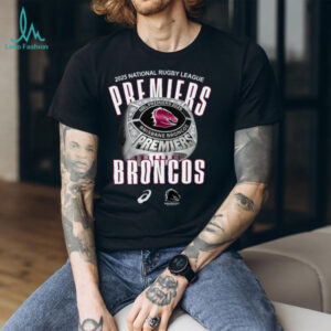 Brisbane Broncos 2025 NRL Premiers T Shirt
