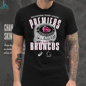 Brisbane Broncos 2025 NRL Premiers T Shirt