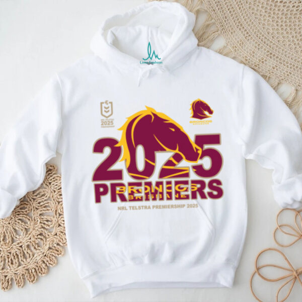 Brisbane Broncos 2025 NRL Premiership T Shirt