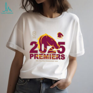 Brisbane Broncos 2025 NRL Premiership T Shirt