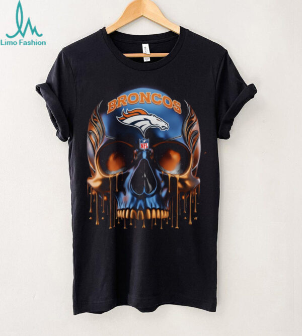 Broncos Fanatic Skull Shirt