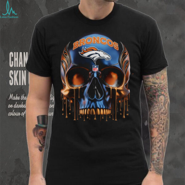 Broncos Fanatic Skull Shirt